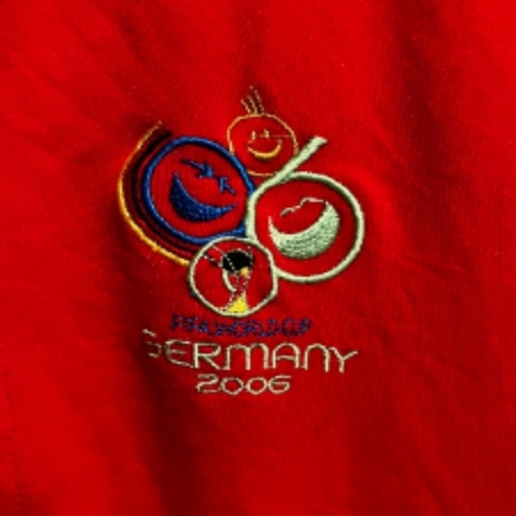 Vintage 2006 World Cup Costa Rica national team soccer jersey 2006 germany fifa - Picture 3 of 4